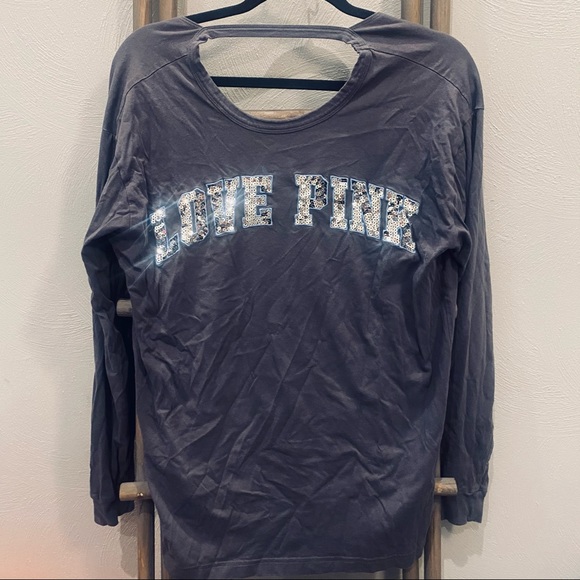Victoria’s Secret PINK Sequined Crew Neck - Picture 4 of 13